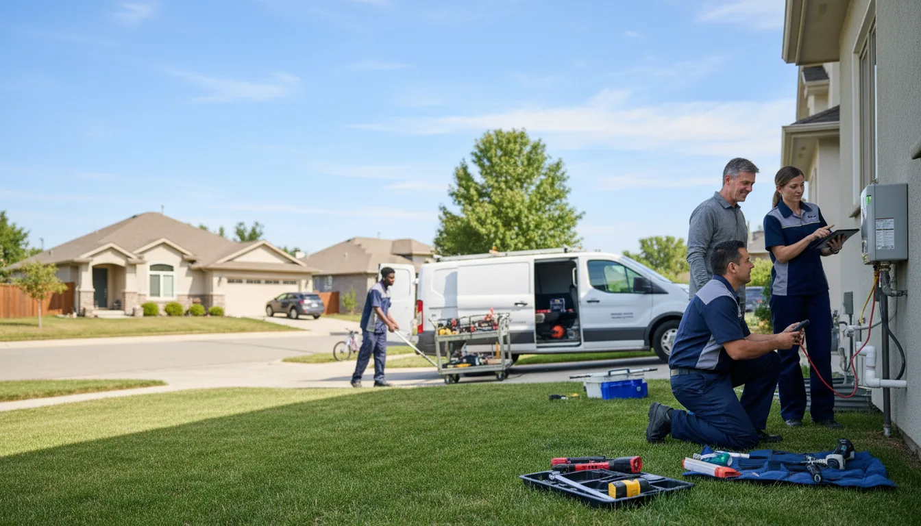 Tankless water heater service in Donegal, PA